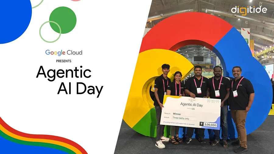 Winner at the Google Cloud Hackathon, powered by Google Cloud and Hack2skill