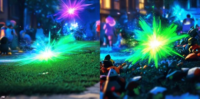 How is a game like pokemon go an example of augmented reality?