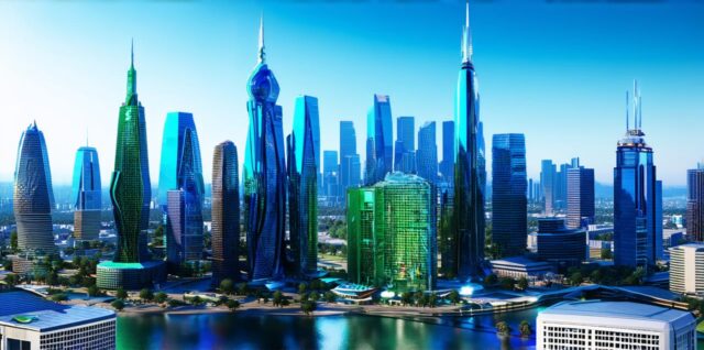 What are examples of augmented reality in social media